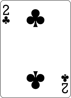 2 of CLUBS